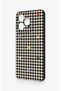 Realme C53 Compatible Silicone Case with Heart-Shaped Plaid Pattern - 4
