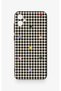 Samsung A05 Compatible Silicone Case with Heart-Shaped Plaid Pattern - 2