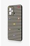 Casper Via X30 Compatible Silicone Case with Heart-Shaped Plaid Pattern - 4