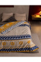 Riquier Single-Size Cotton Jacquard Blanket - Beige - 2