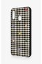 Samsung A20-A30 Compatible Silicone Case with Heart-Shaped Plaid Pattern - 4