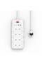 Wi-S009 PS842 20W GaN 12 in 1 Desktop Power Strip with USB C and AC Outlets - 2