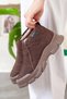 Women's Daily Boots with Mifyon-Lined Parachute Fabric