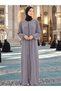Ready-to-Wear Prayer Dress with Scarf, Zipper, One-Piece, Easy to Wear, Gray Hijab - 7