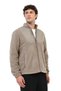 Fleece-lined Men's Taupe Color ML QURASAW 7LJK-153