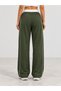 Women's Wide-Leg Sweatpants with Contrast Piping, Elastic Waistband, Adjustable Hem, and Pockets—Relaxed Fit - 6