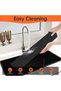 Silicone Sink Rim Protector and Splash Guards, Multifunctional Sink Accessory with 5° Improvement, S - 7