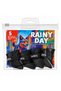 Rainy Day Small Dog Rain Boots, 4-Pack, Black, for Small and Medium-Sized Dogs - 3