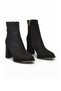 Women's Black Zip-Up Boots: Stylish, Comfortable, Special Occasion, Evening, and Everyday Boots 26K414-5 - 4