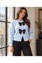 Bow Detail Knit Cardigan - 2