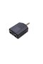 3.5 mm stereo male to 2x6.3 mm female adapter jack