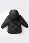 Reversible, Plush-Lined, Quilted, Hooded, Thick Winter Jacket for Boys - 4