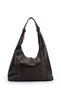 Women's Emerson Hobo Shoulder Bag with Detailed Leather Trim - 3