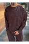 Burgundy Washed Oversized Sweatshirt RSP - 2