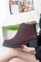 Genuine Leather Boots with Elastic Sides for Extra Comfort