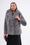 Jacket with Fur Collar