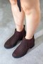 Genuine Leather Boots with Elastic Sides for Extra Comfort - 4