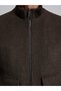 Brown Melton Coat 50331916-VR029 - 6