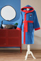Spider-Man Sense Licensed Hooded Children's Bathrobe, Ages 9–10