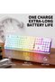لوحة مفاتيح كمبيوتر لاسلكية M104 RGB، تحتوي على 104 مفتاحًا، مع لوحة أرقام. - 8