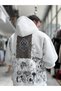 White Holographic Hooded Sweatshirt SW-5261 - 3