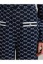 Navy Blue Flare Fit Sweatpants 50331326-VR033 - 7