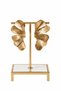 Women's Lacquer Coated Butterfly Wing Appearance Studded Model Earrings - 2