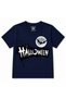 Haunted Halloween – Full Moon Bat Gothic Horror Graphic Kids' Cotton T-Shirt