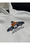 Hanorac cu glugă Cool Bear alb TW-7082 - 2