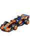 322-Piece 2-in-1 Race Car and Robot Building Block Set, Pull-Back, Ages 6+ - 3