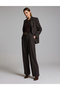 Brown Fabric Pants 50331176-VR029 - 3