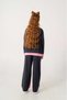 GIRLS' CLOTHING SET—VERY STYLISH SEASONAL Top and Bottom Set, SOFT AND TRUE TO SIZE, IN A MIX OF PINK AND NAVY BLUE - 3