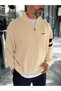 Beige El Capitan Knit Sweatshirt PM-004 - 4