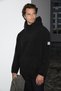 Glaimson men's hooded fleece black sweatshirt - 3