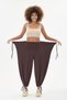Shalwar Pants with Adjustable Drawstrings at the Waist and Ankles and Side Pockets: Sandy Shalwar