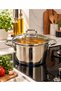 New Stahl Deep Model Steel Pot—20 cm TKEBT Single Color