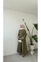 SHIRT AND SKIRT SET WITH STRIPED DETAIL - GREEN - 4