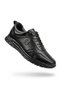 ATC 1095 Black Genuine Leather Fully Orthopedic Transitional Casual Shoes (Large Size) for Men - 4
