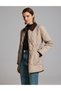 Taupe Color Regular-Fit Coat 50329238-VR052 - 3