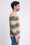 Men Crew Neck Knitted Sweater, Multicolor - 3