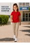 17510-26 Unisex Kids' Short-Sleeve Polo Collar School T-Shirt, true to size, Ages 6–14 - 2