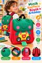 Kindergarten Backpack—Colorful, Patterned, Cute Backpack, 22x27x12 cm, VD085 - 4
