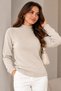 Long-Sleeve Knit Bodysuit N922 Stone Color - 3