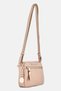Women Brand Logo Cross Body Bag, Taupe - 3