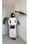 ASYMMETRICAL-CUT COTTON-LINEN SET - ECRU - 3