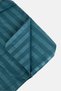 2 Pieces Solid King Size Pillow Cover, Blue - 3