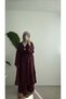 MAAR 100% Cotton MUSLIN SET - BURGUNDY - 4