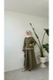 SHIRT AND SKIRT SET WITH STRIPED DETAIL - GREEN - 2