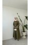 SHIRT AND SKIRT SET WITH STRIPED DETAIL - GREEN