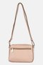 Women Brand Logo Cross Body Bag, Taupe - 4